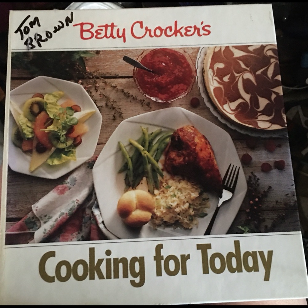 BETTY CROCKER'S COOKING FOR TODAY Cookbook 1992